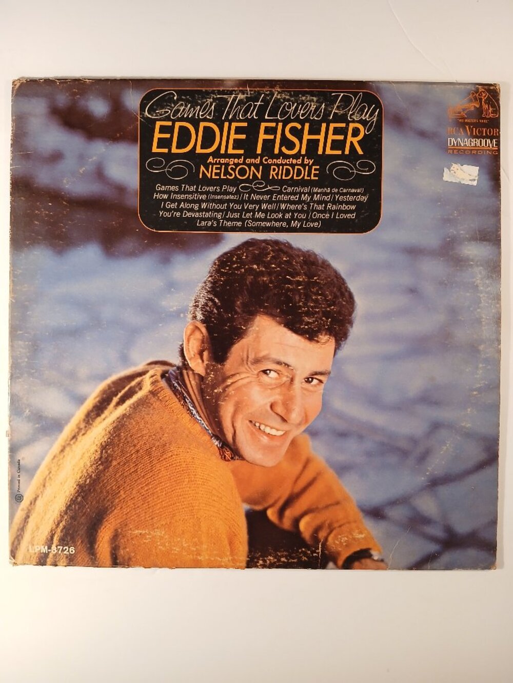 Eddie Fisher - Games That Lovers Play - Vinyl LP Record